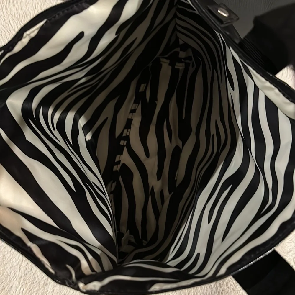 Bath and body works Black Nylon Tote